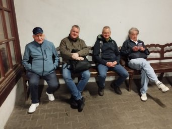 Abreise im Bhf